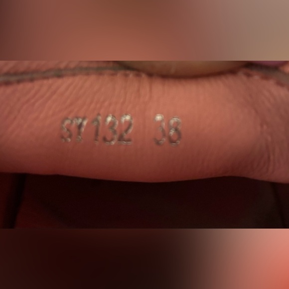 Fendi Jagged Teeth Monsters Motif Pink Slip-on Sneakers Shoes Size Eur 38 US 8 - Picture 8 of 8